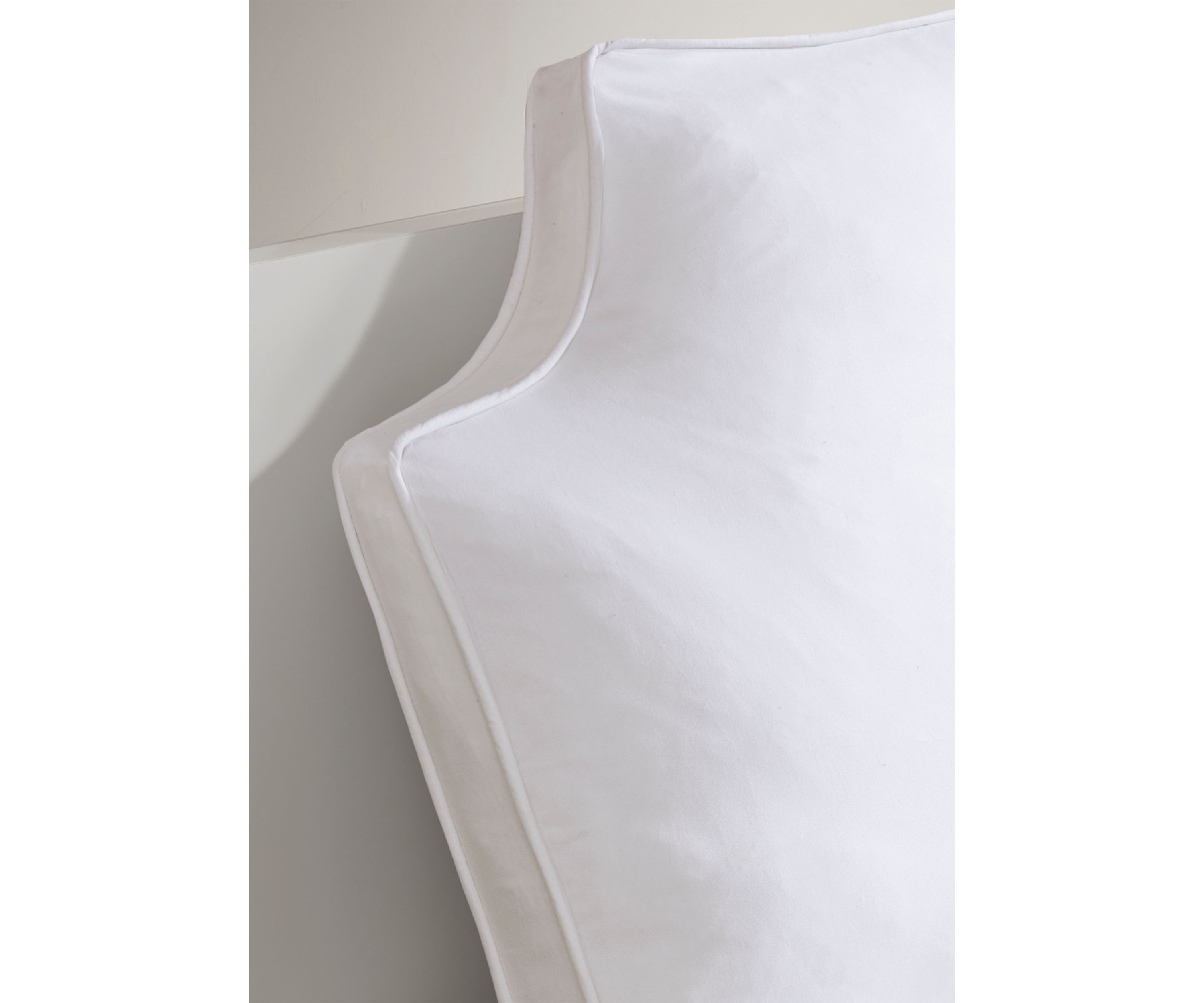 Oversized Headboard 100% Cotton Canvas Pillow 