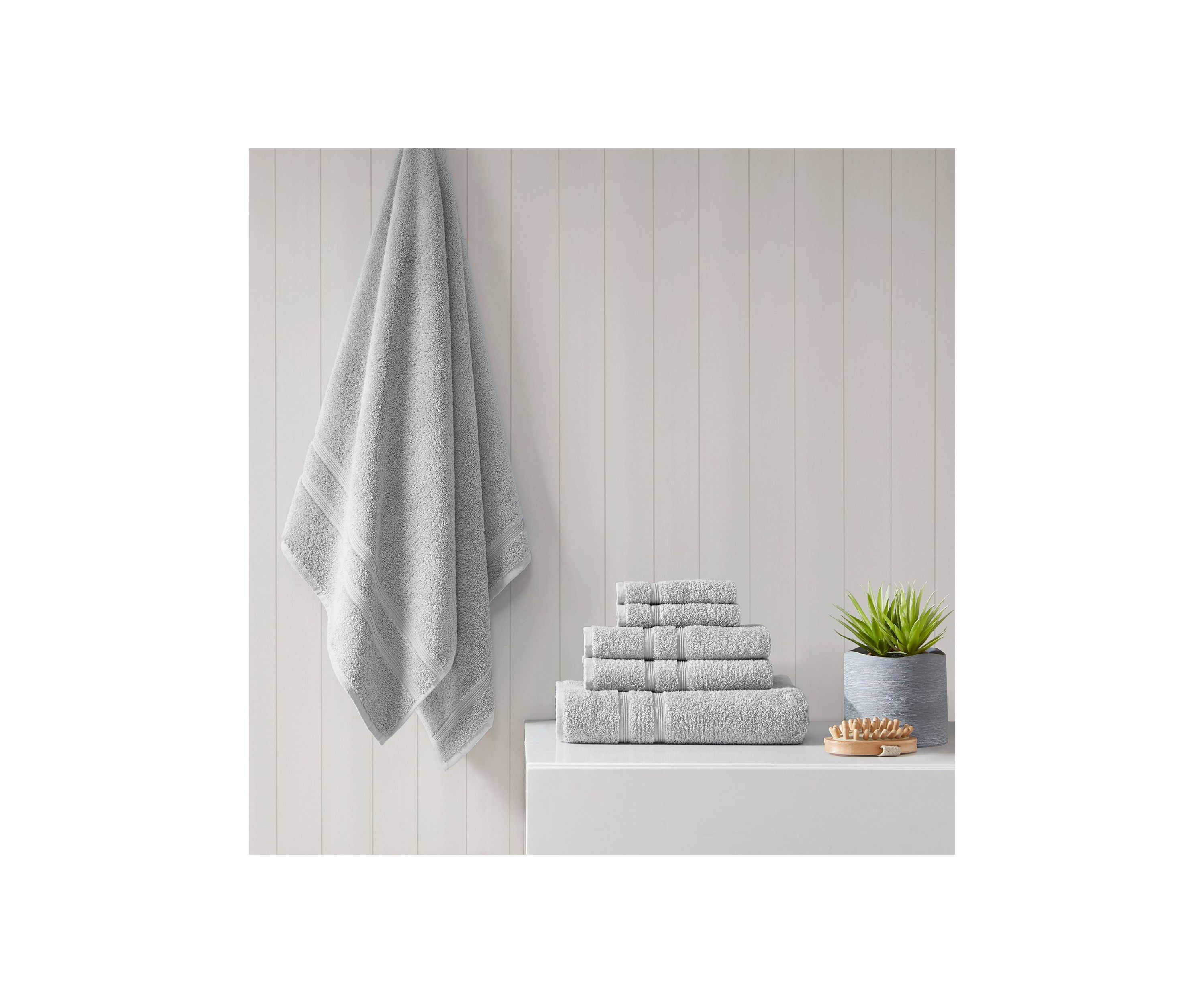 Aegean 100% Turkish Cotton 6 Piece Towel Set