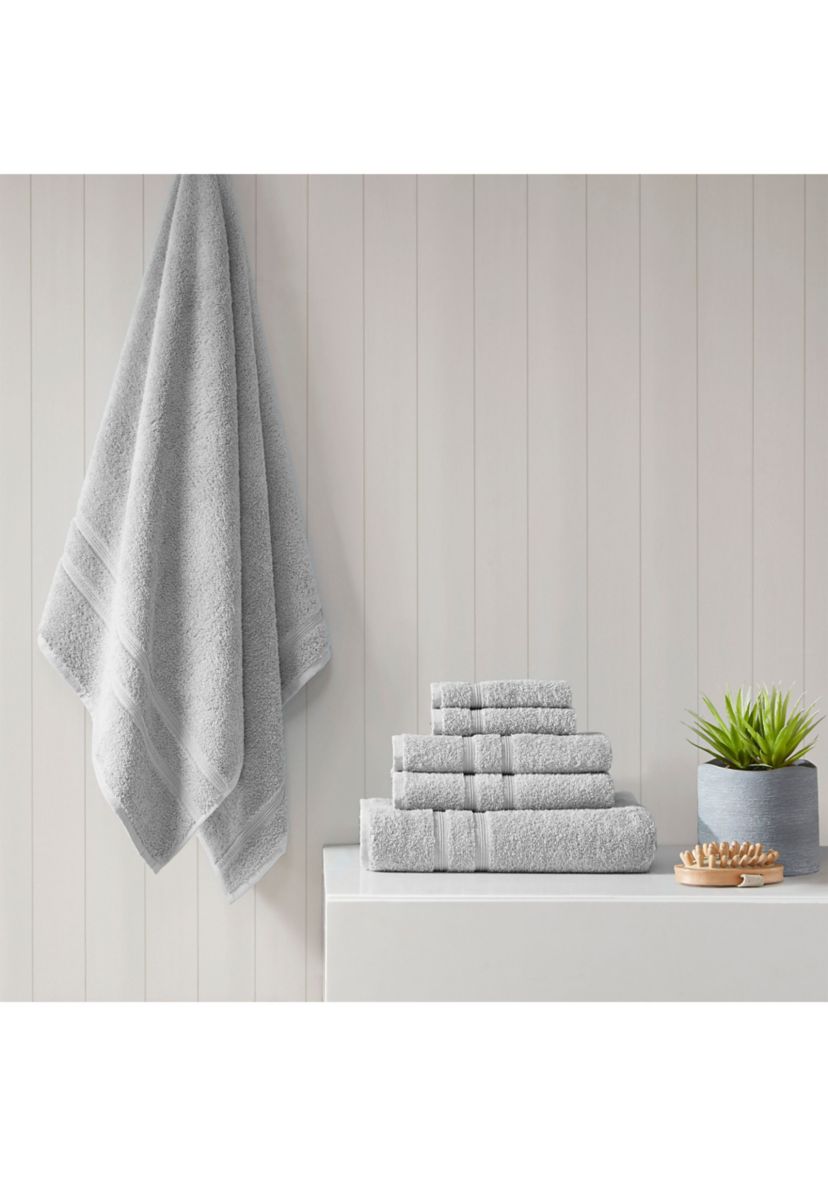 Aegean 100% Turkish Cotton 6 Piece Towel Set