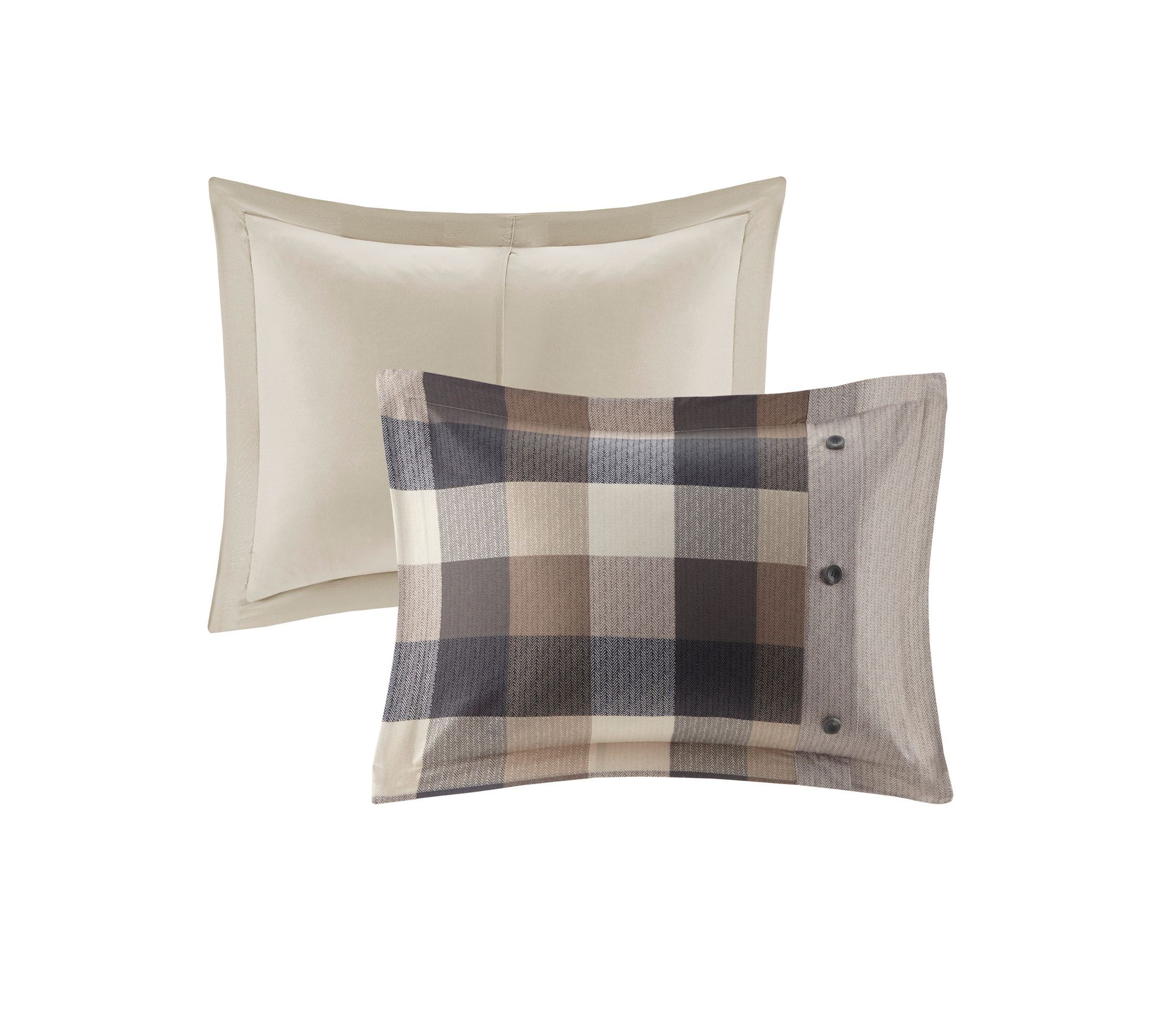 Ridge 7 Piece Herringbone Comforter Set