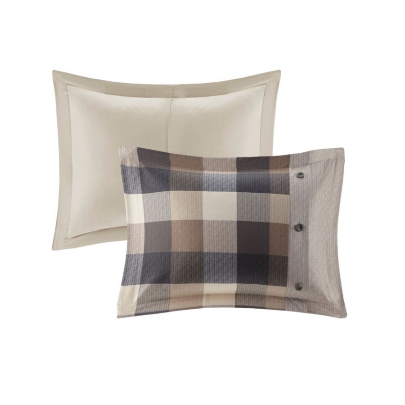 Ridge 7 Piece Herringbone Comforter Set