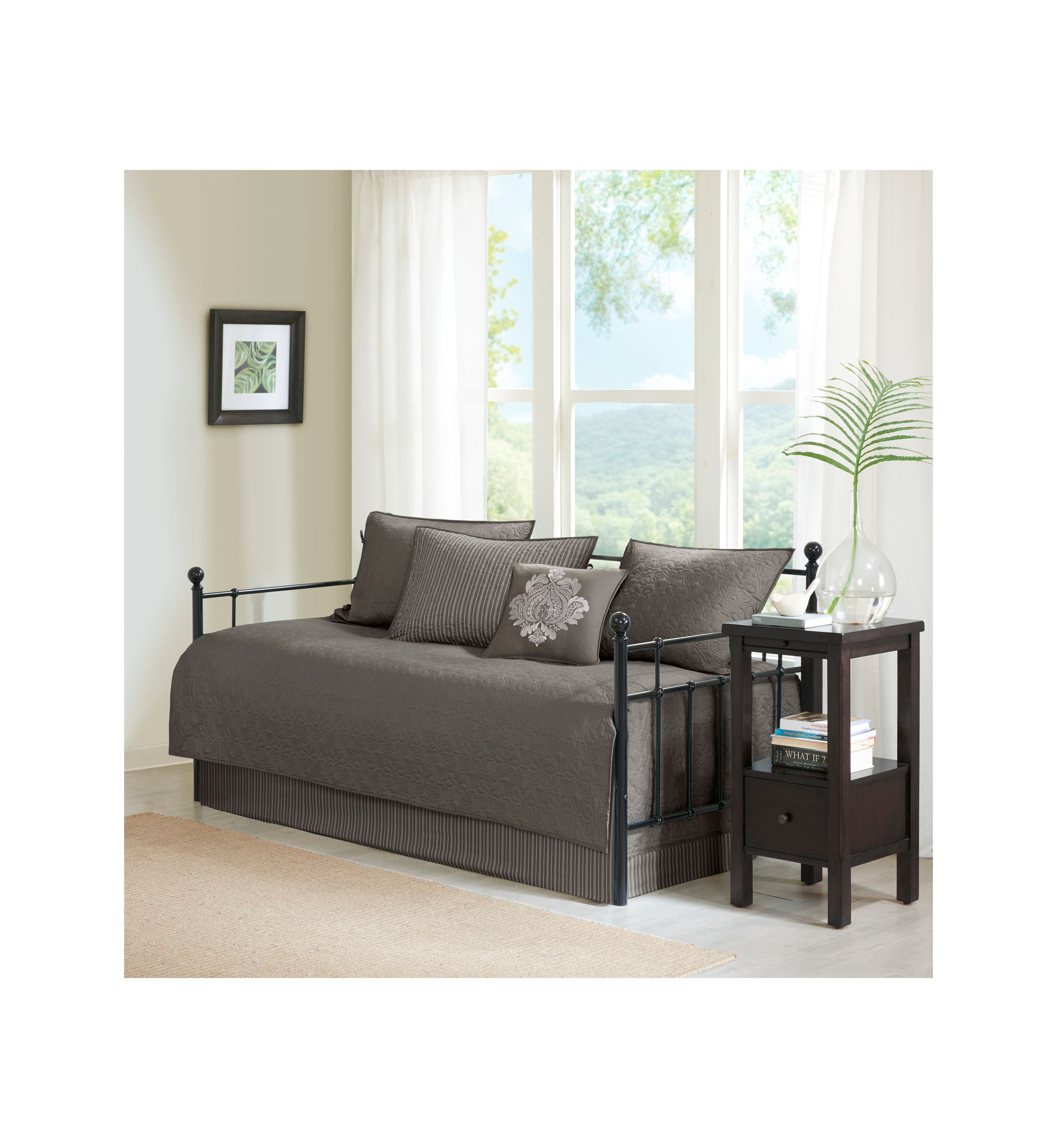 Quebec 6 Piece Reversible Daybed Cover Set