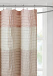 Amherst Faux Silk Shower Curtain
