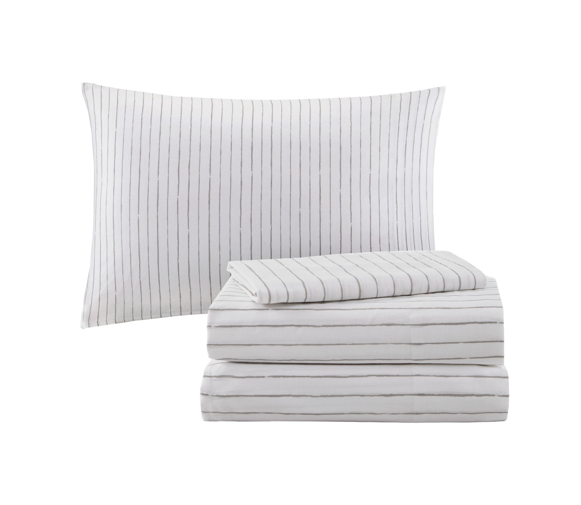 Lilia 7 Piece Reversible Complete bedding set with Cotton Sheet