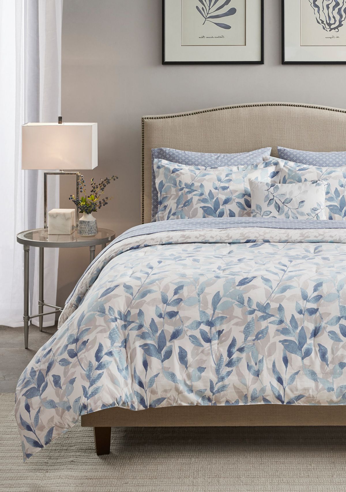 Sofia Reversible Complete Bedding Set