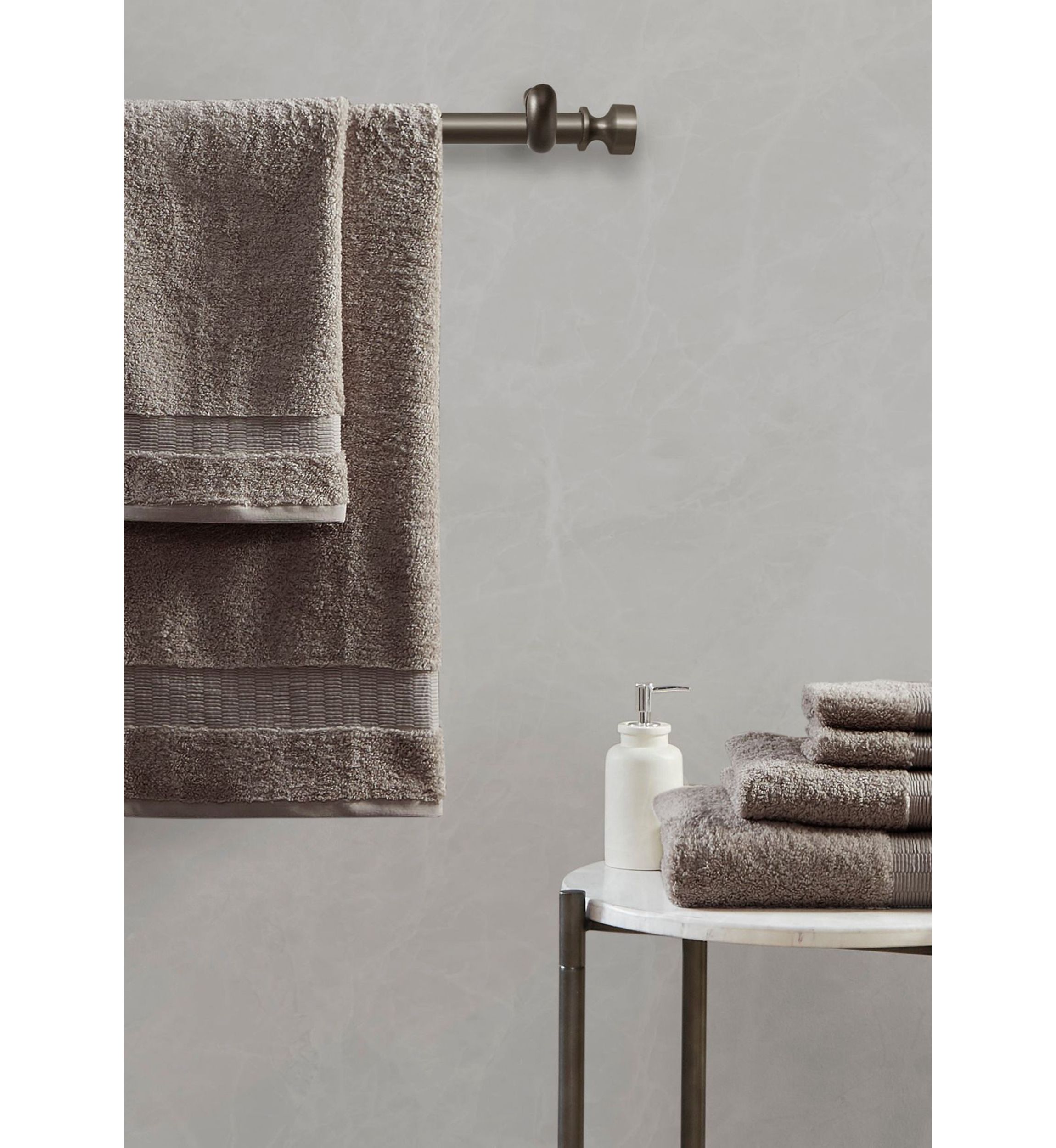 Luce 100% Egyptian Cotton 6 Piece Towel Set