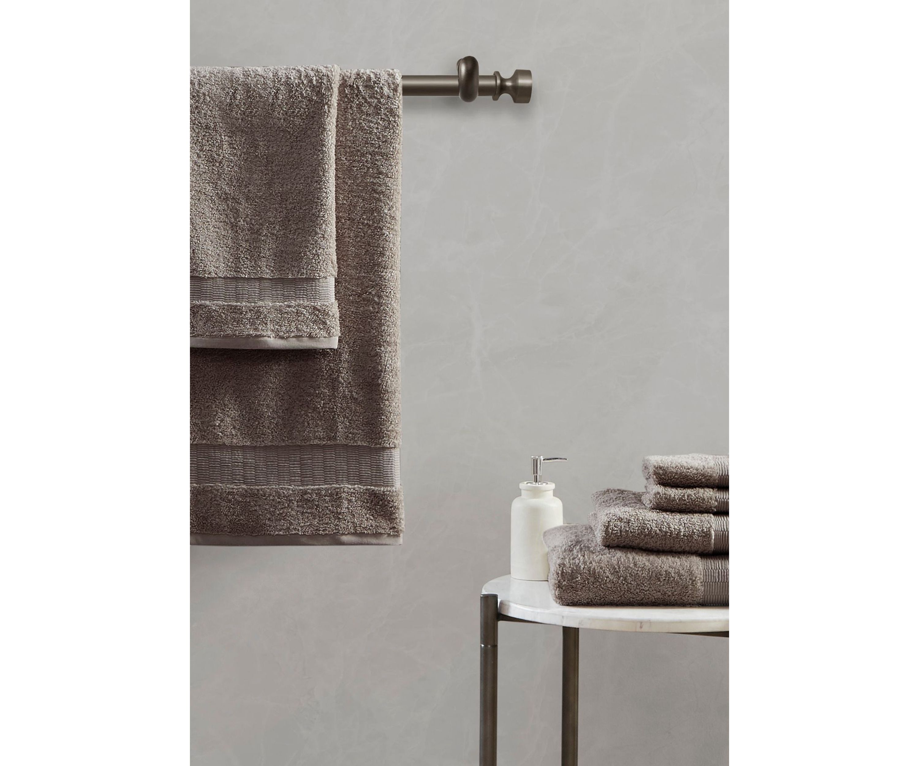 Luce 100% Egyptian Cotton 6 Piece Towel Set
