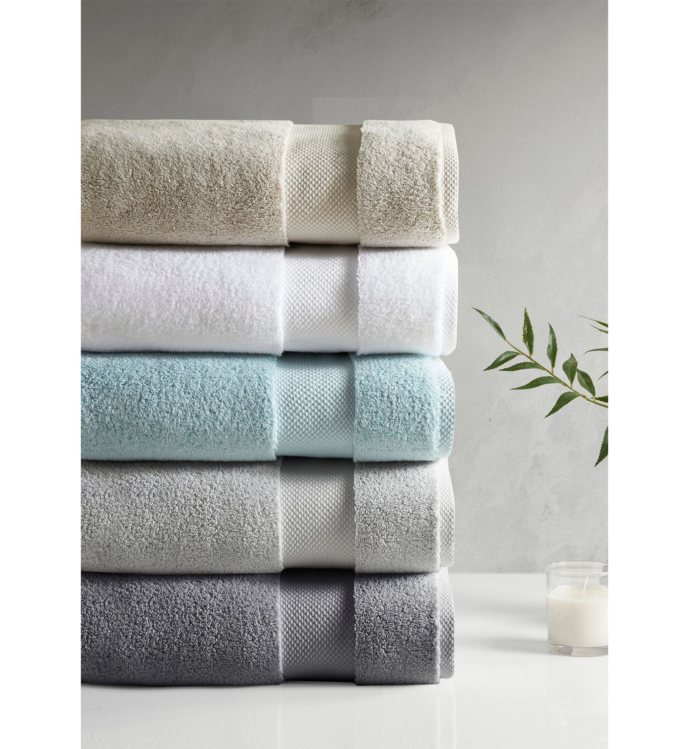 Splendor 1000gsm 100% Cotton 6 Piece Towel Set