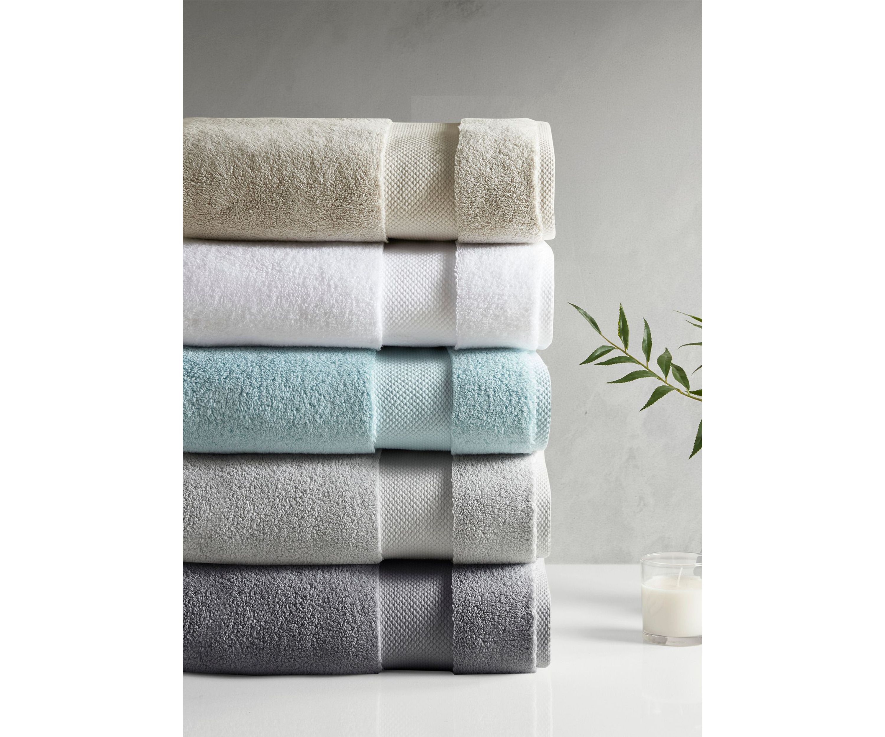 Splendor 1000gsm 100% Cotton 6 Piece Towel Set