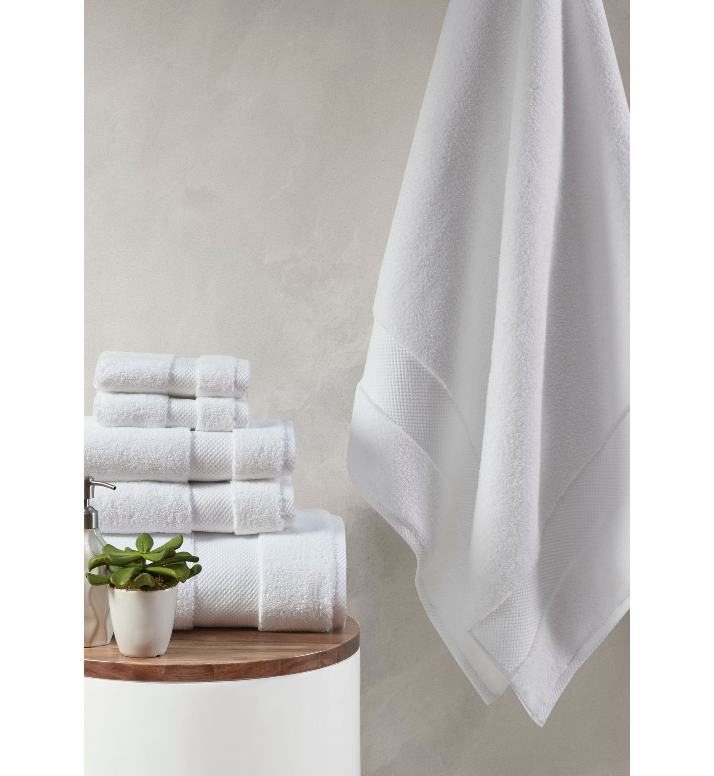 Splendor 1000gsm 100% Cotton 6 Piece Towel Set