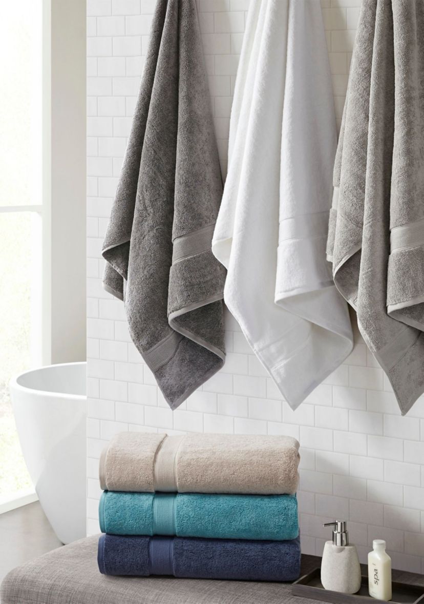 800gsm 100% Cotton Bath Sheet Antimicrobial 2 Piece Set