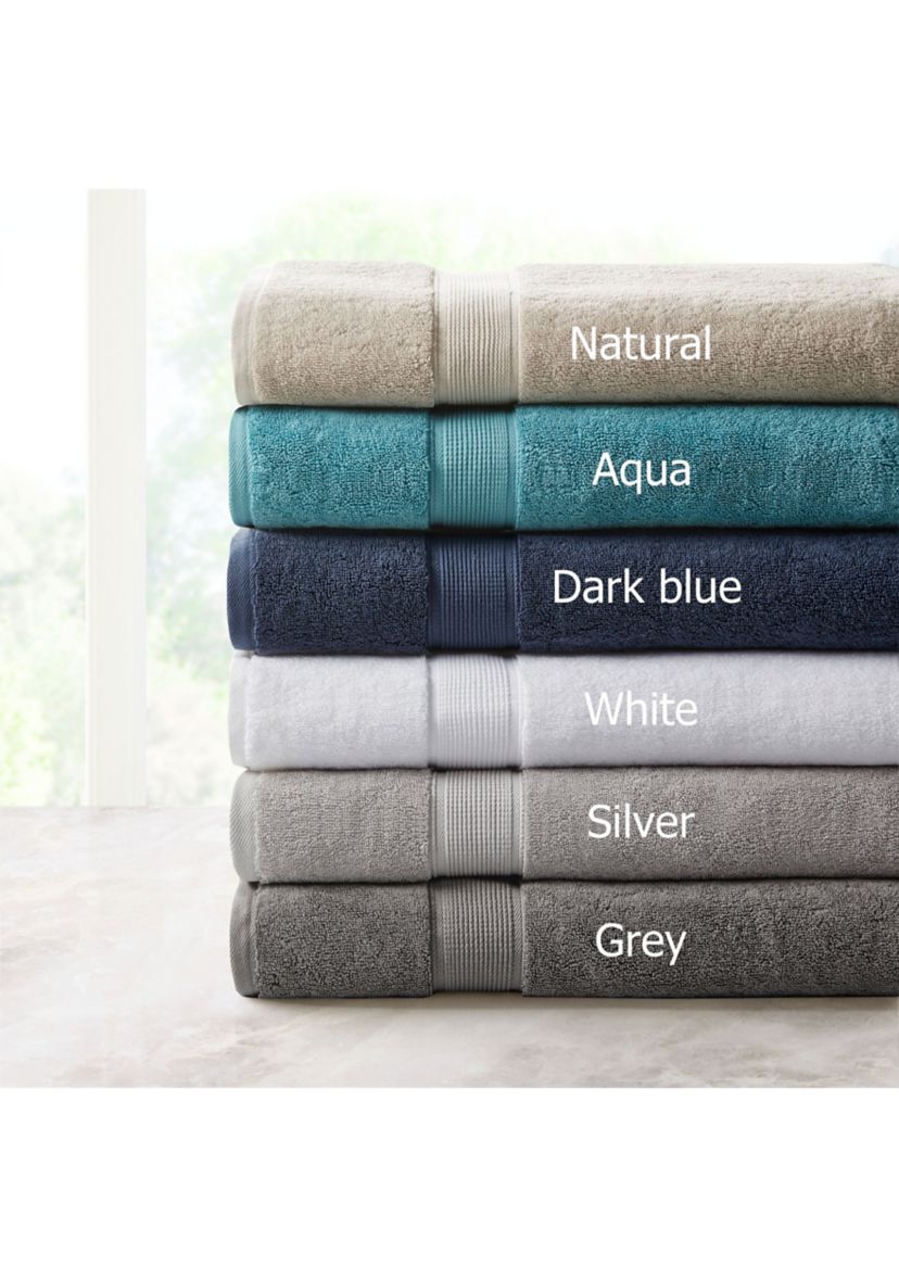 800gsm 100% Cotton Bath Sheet Antimicrobial 2 Piece Set