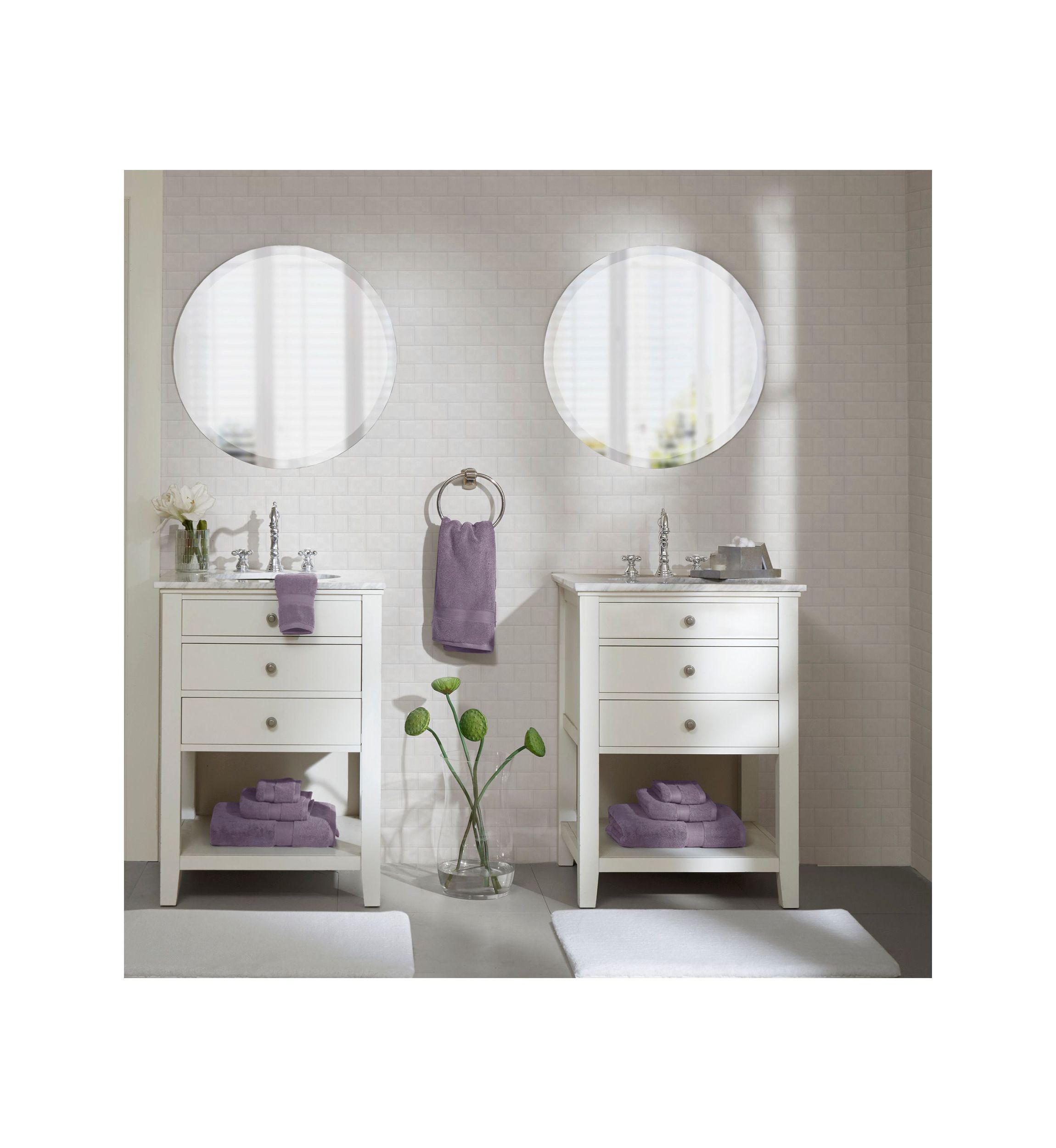 800GSM 100% Cotton 8 Piece Antimicrobial Towel Set