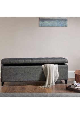 Madison Park Shandra Tufted Top Storage Bench | Belk