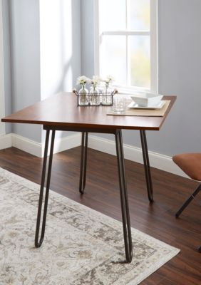 Silverwood Henry Drop Leaf Table With Hairpin Legs Belk