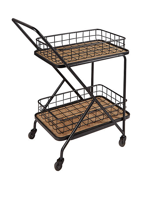 Alex Asymmetrical Bar Cart