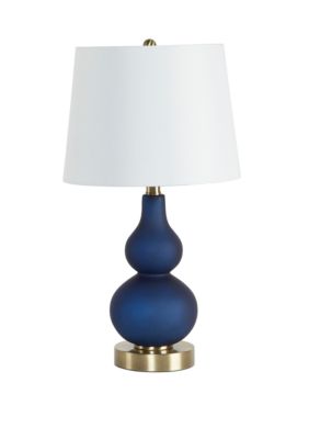 Silverwood Reese Glass Gourd Table Lamp 