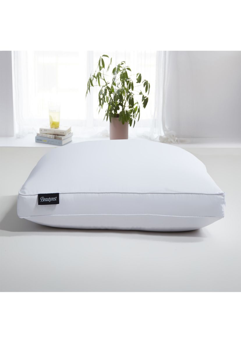 400 Thread Count Sateen Cotton European Goose Down Pillow - Firm