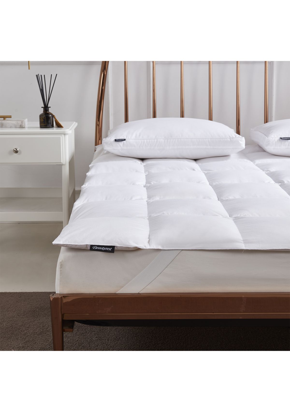 Tencel®/Cotton Blend 90/10 Feather/Down Fiber Mattress Topper