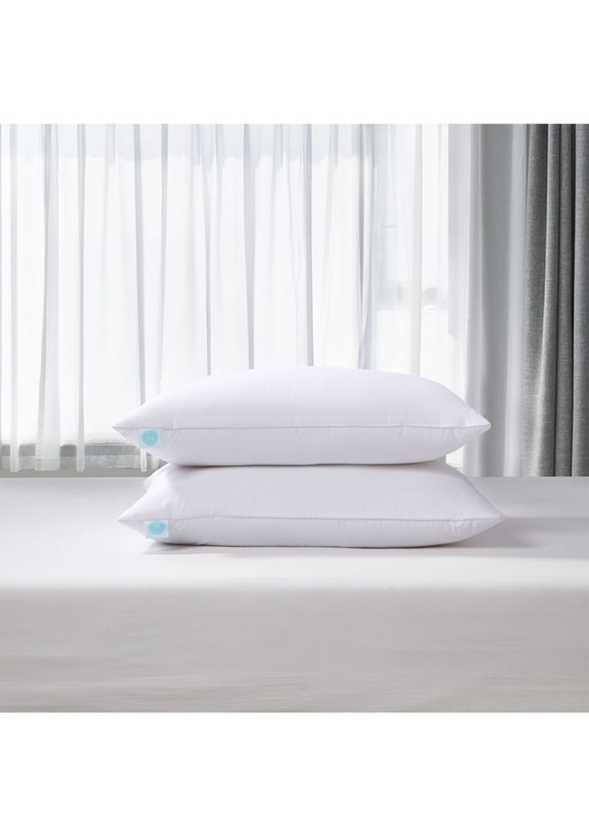 Tencel®/Cotton Blend Tencel®-Around 95/5 Feather/Down Pillow (2 Pack) - Medium Firm