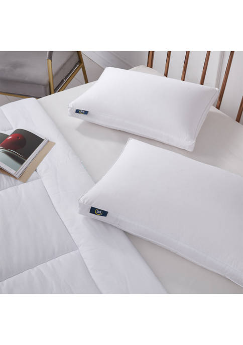 Serta® Tencel/Cotton Blend European Down Pillow