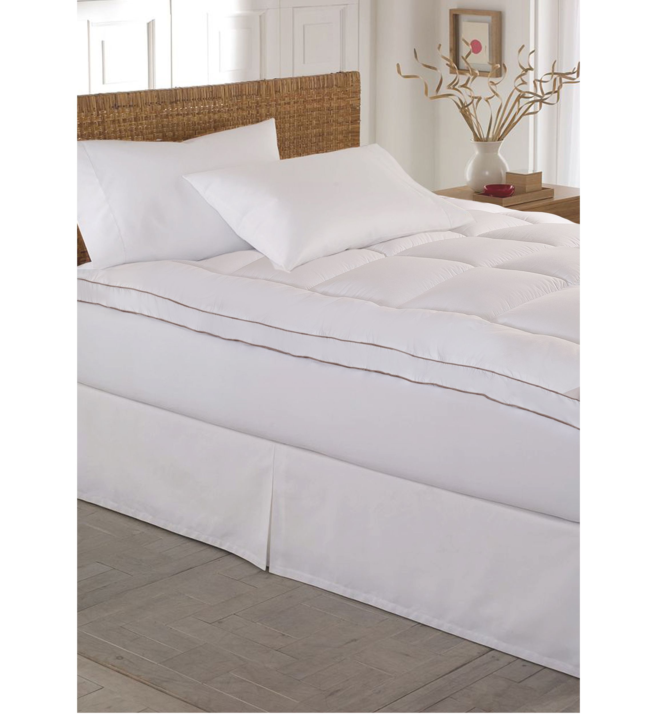 Gallery Cotton Gusseted Mattress Pad Topper