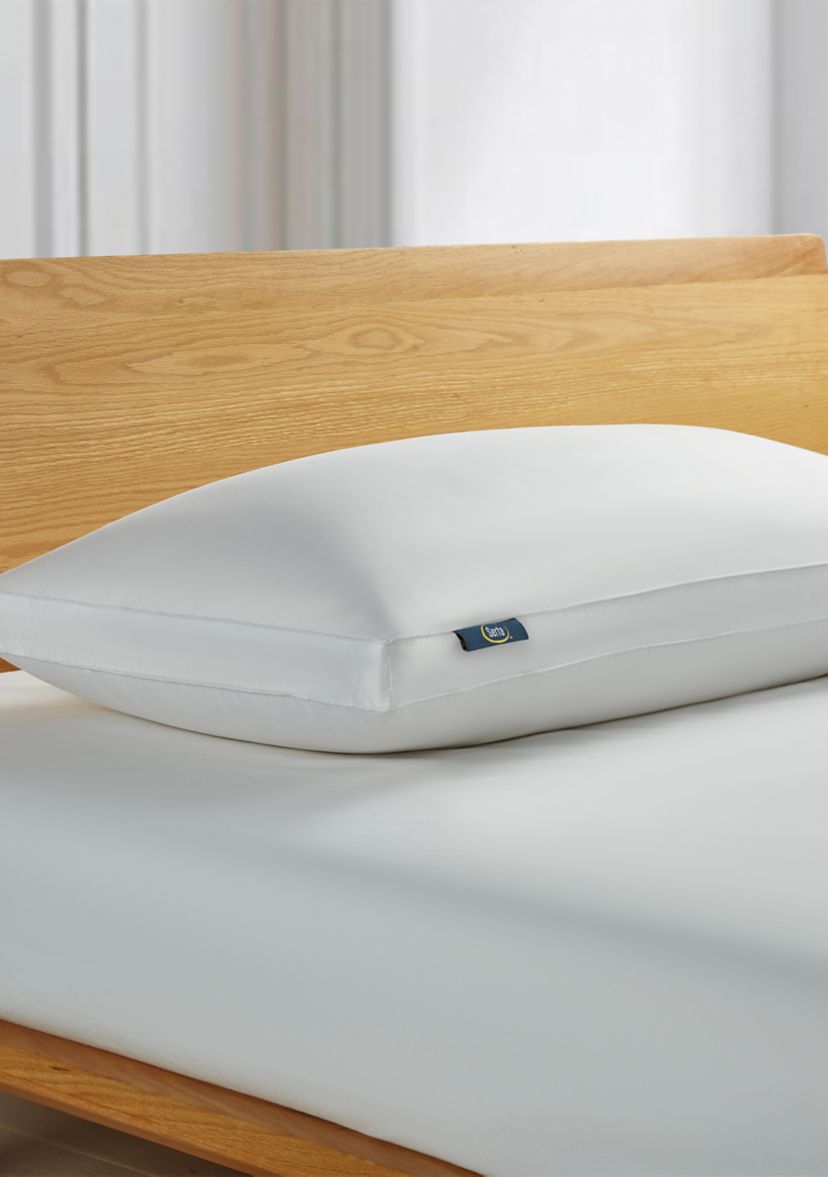 Serta 300 Thread Count White Down Fiber Pillow