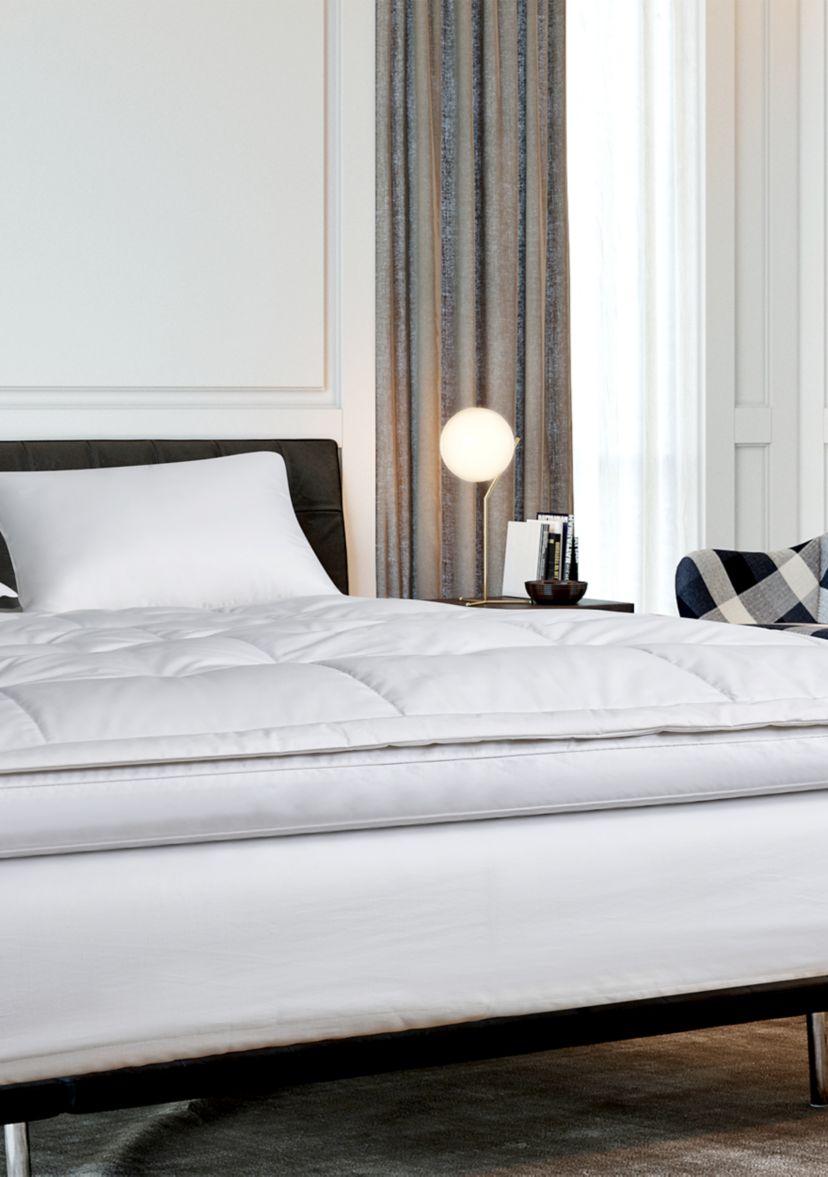 2-Inch Feather And Down Fiber Top Featherbed
