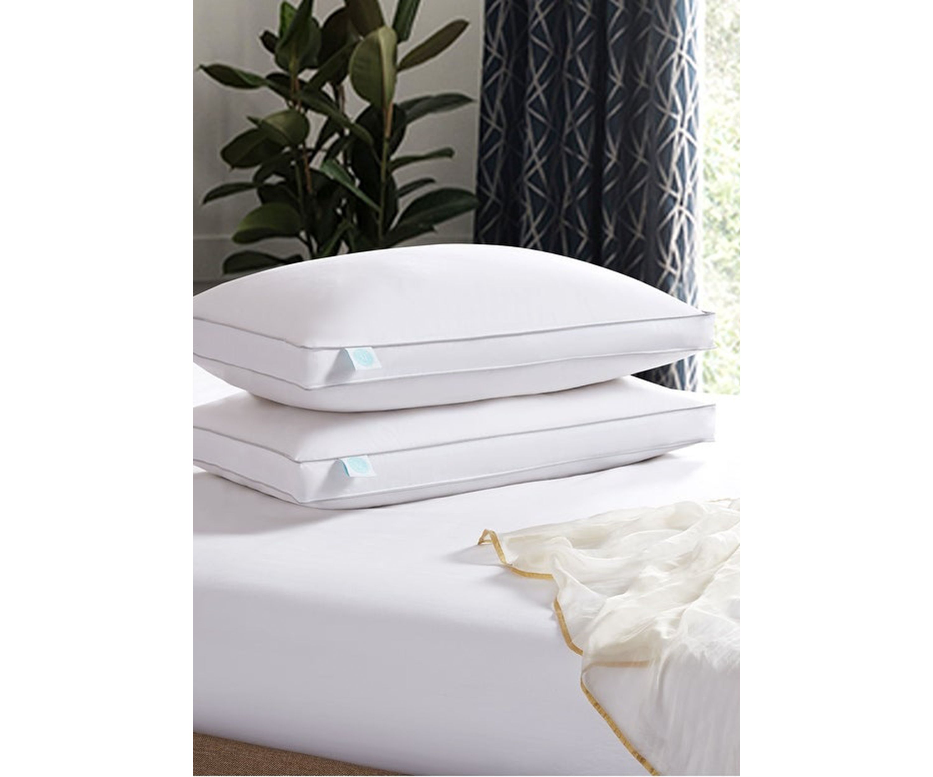 White Feather and Down Pillow - 2 Pack