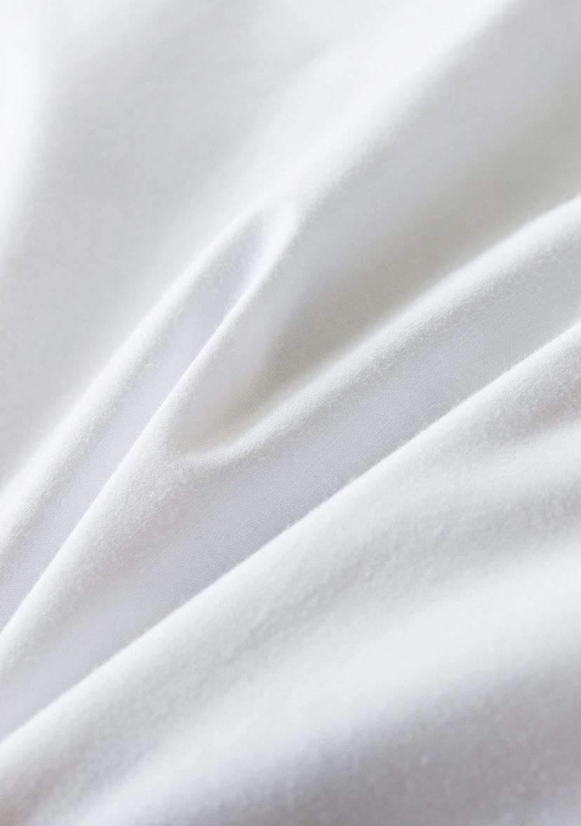 Antimicrobial White Down Blend Pillow