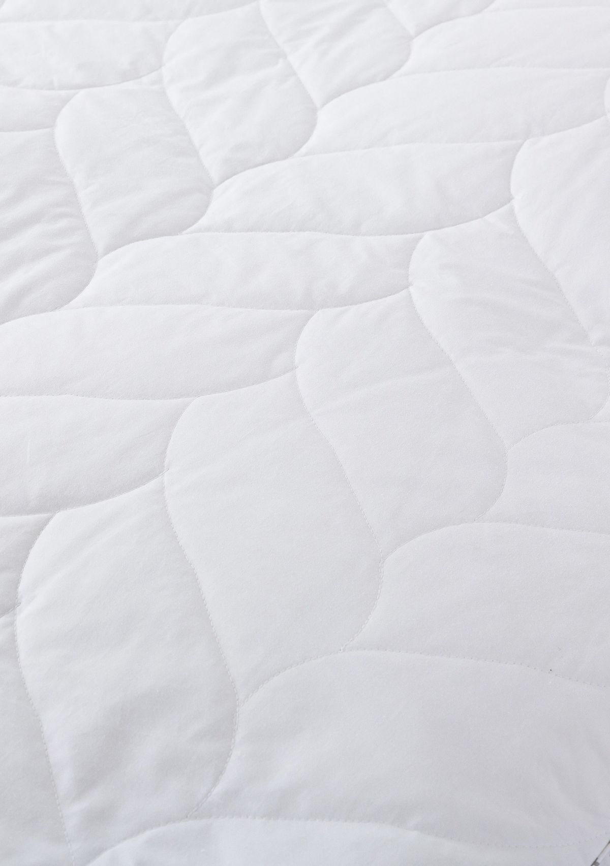 Cotton Quilted Dual Chamber 1.5 in. Feather Topper