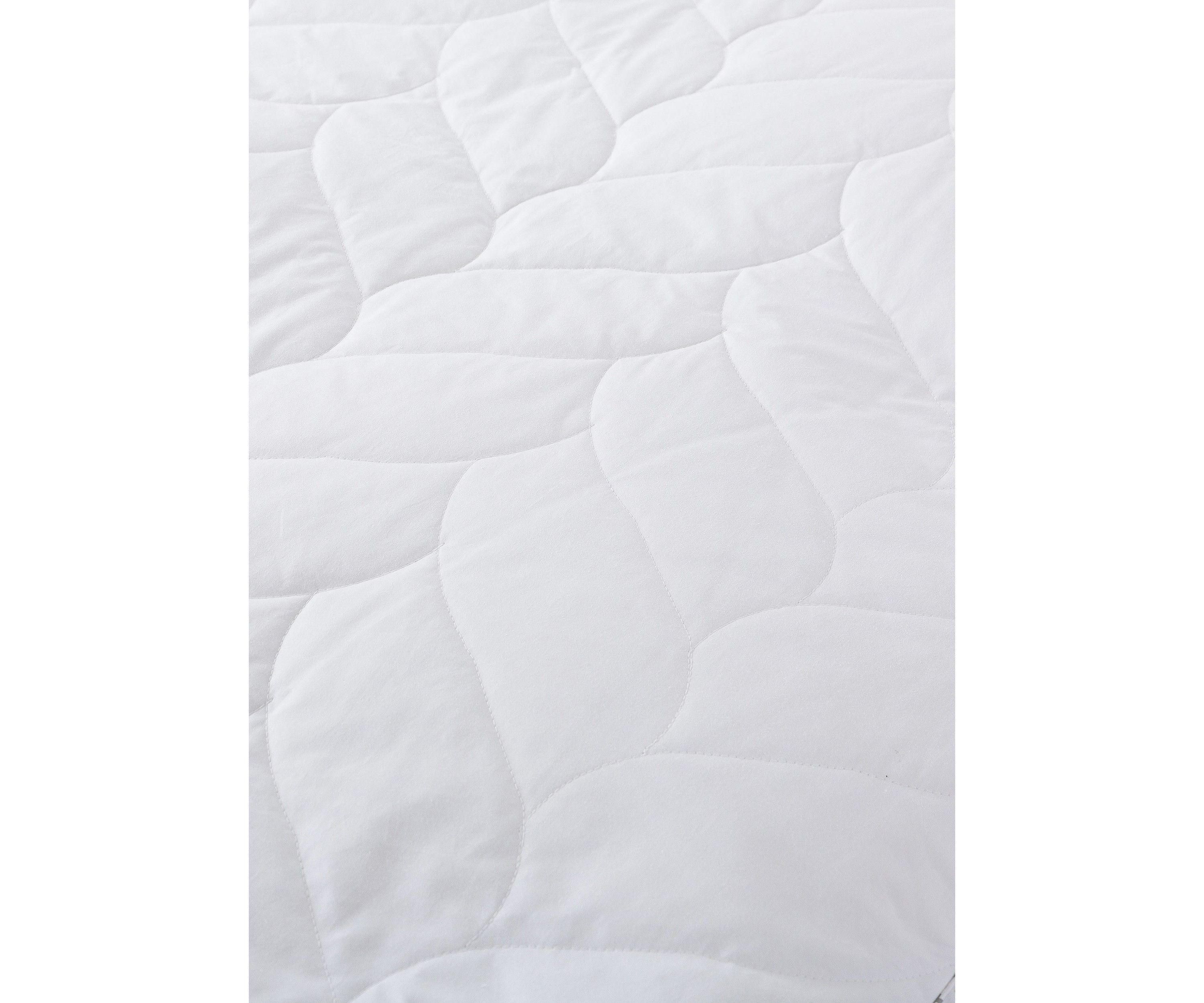 Cotton Quilted Dual Chamber 1.5 in. Feather Topper