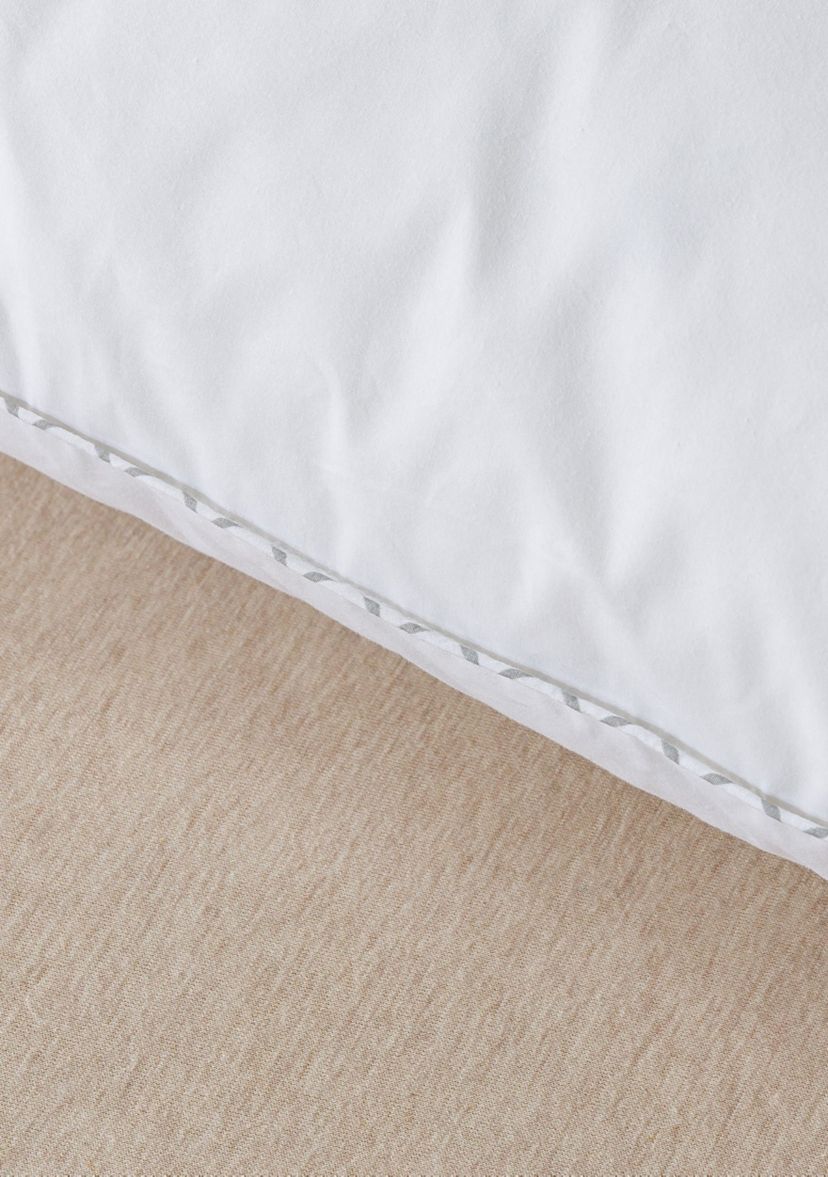Antimicrobial 233 Thread Count Cotton White Duck Down Pillow