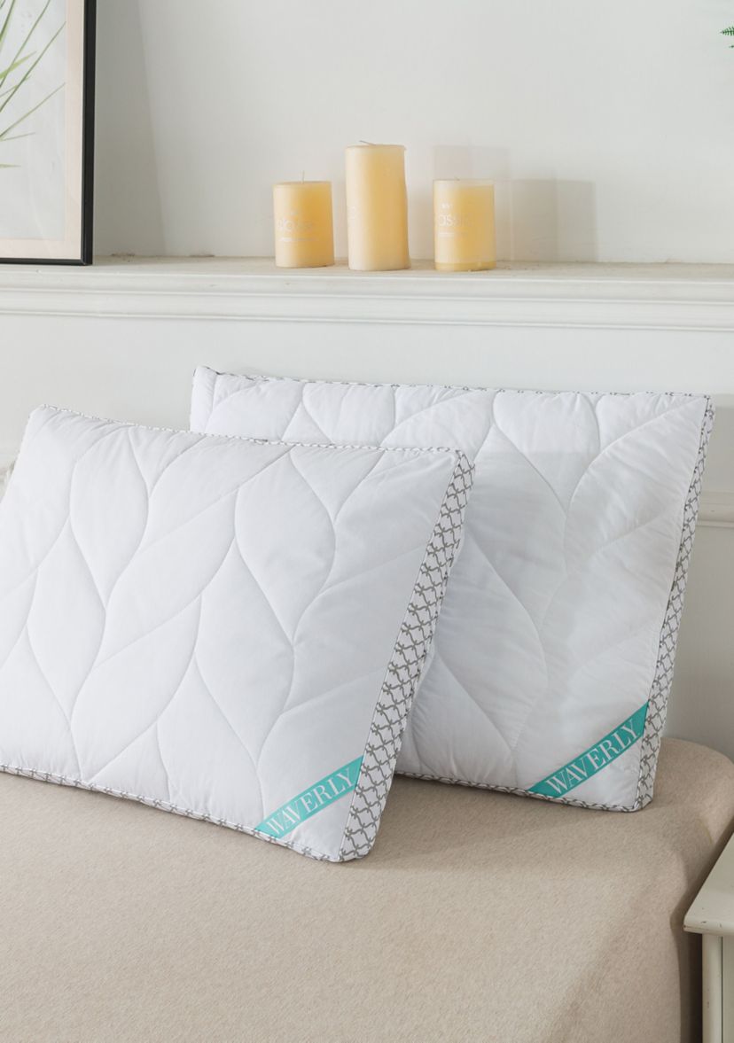 Antimicrobial Quilted Nano Feather Gusseted Pillow