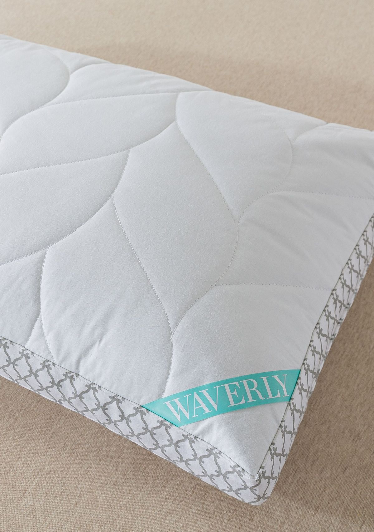 Antimicrobial Quilted Nano Feather Gusseted Pillow