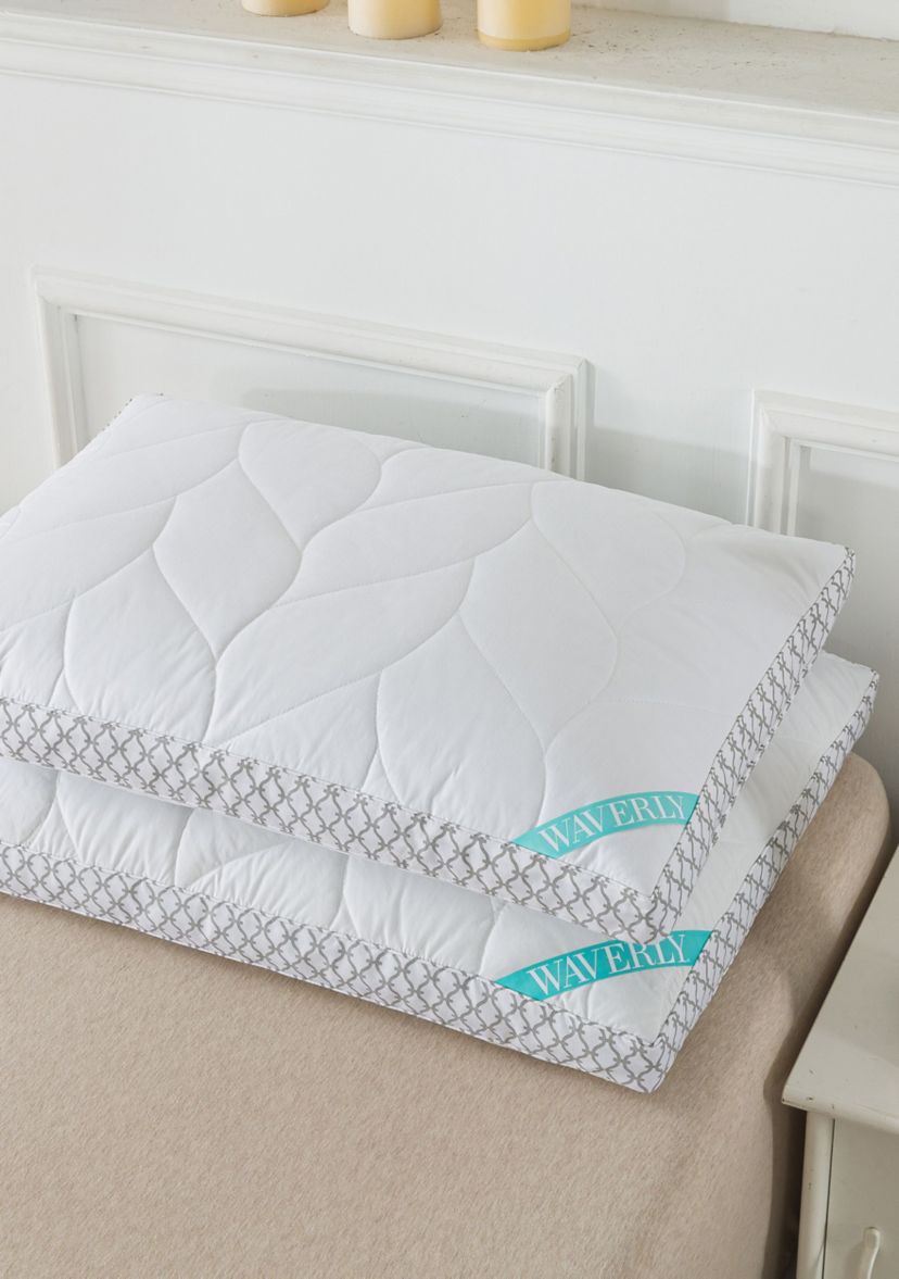 Antimicrobial Quilted Nano Feather Gusseted Pillow