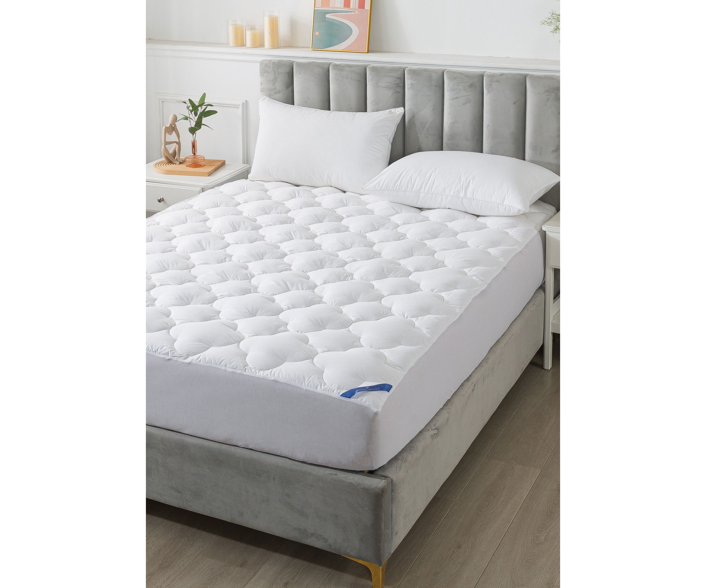 European White Down Mattress Pad
