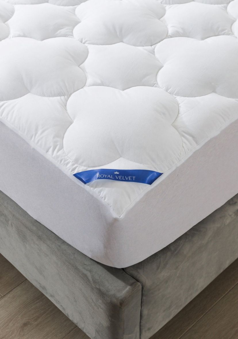 European White Down Mattress Pad