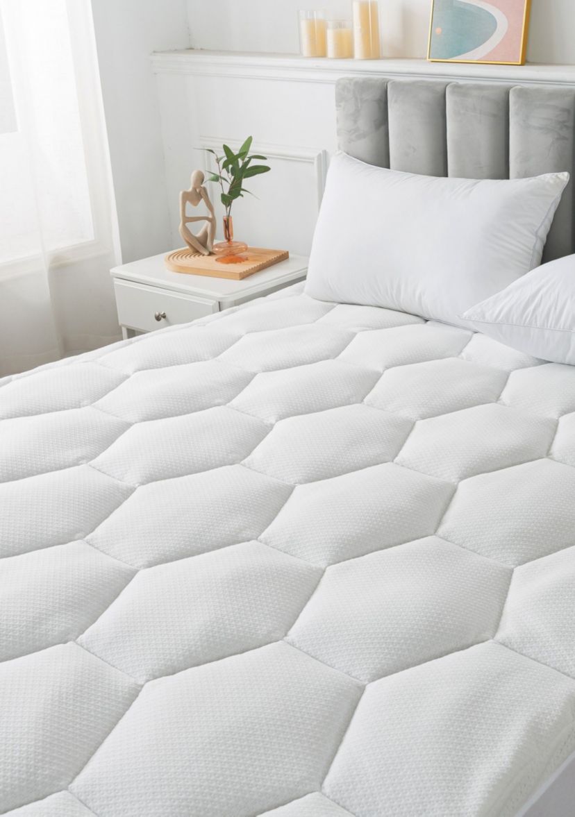 Honeycomb Soft Knit Mattress Topper