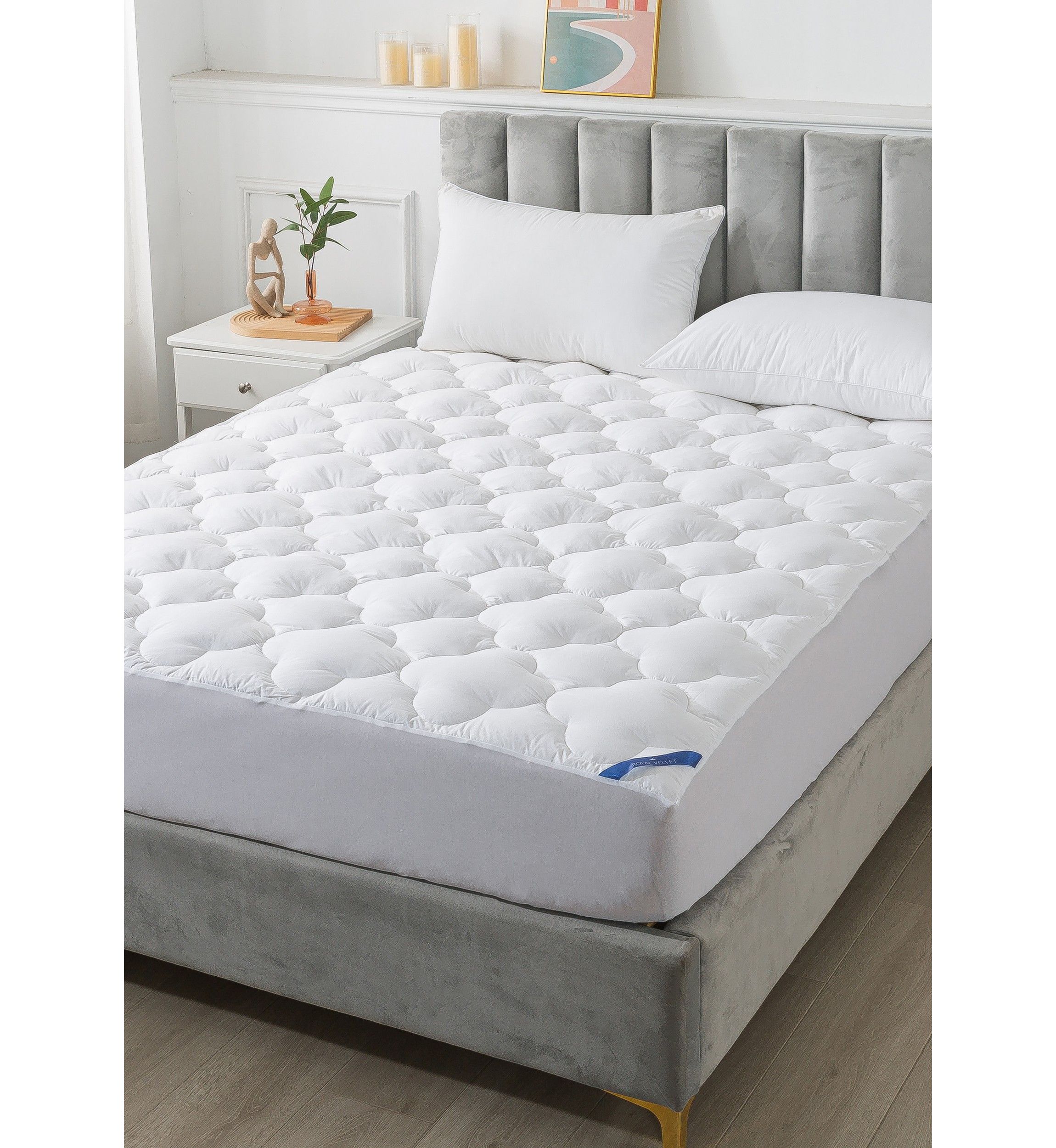 European White Down Mattress Topper
