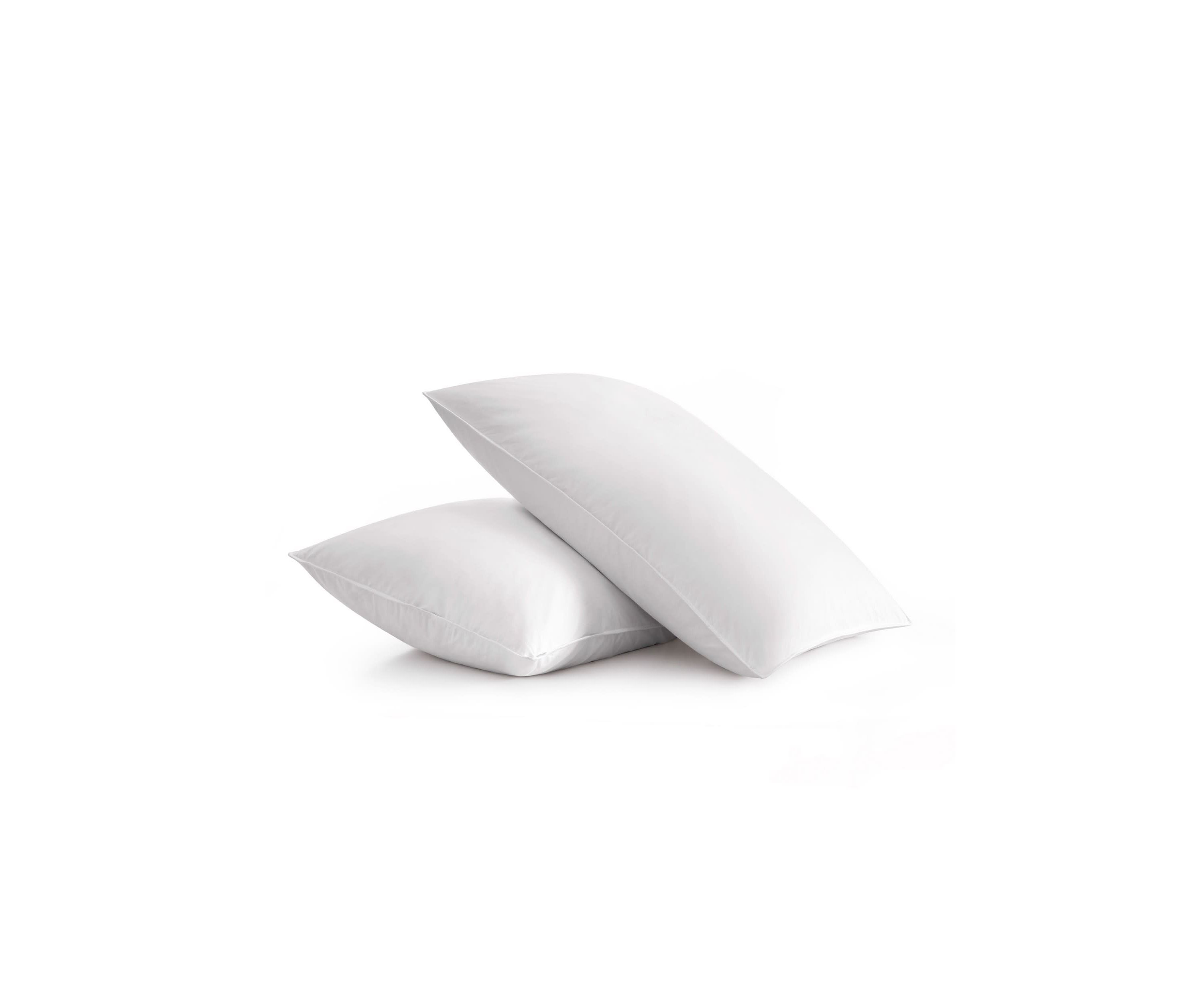 White Goose Feather & Down Pillow - Set of 2