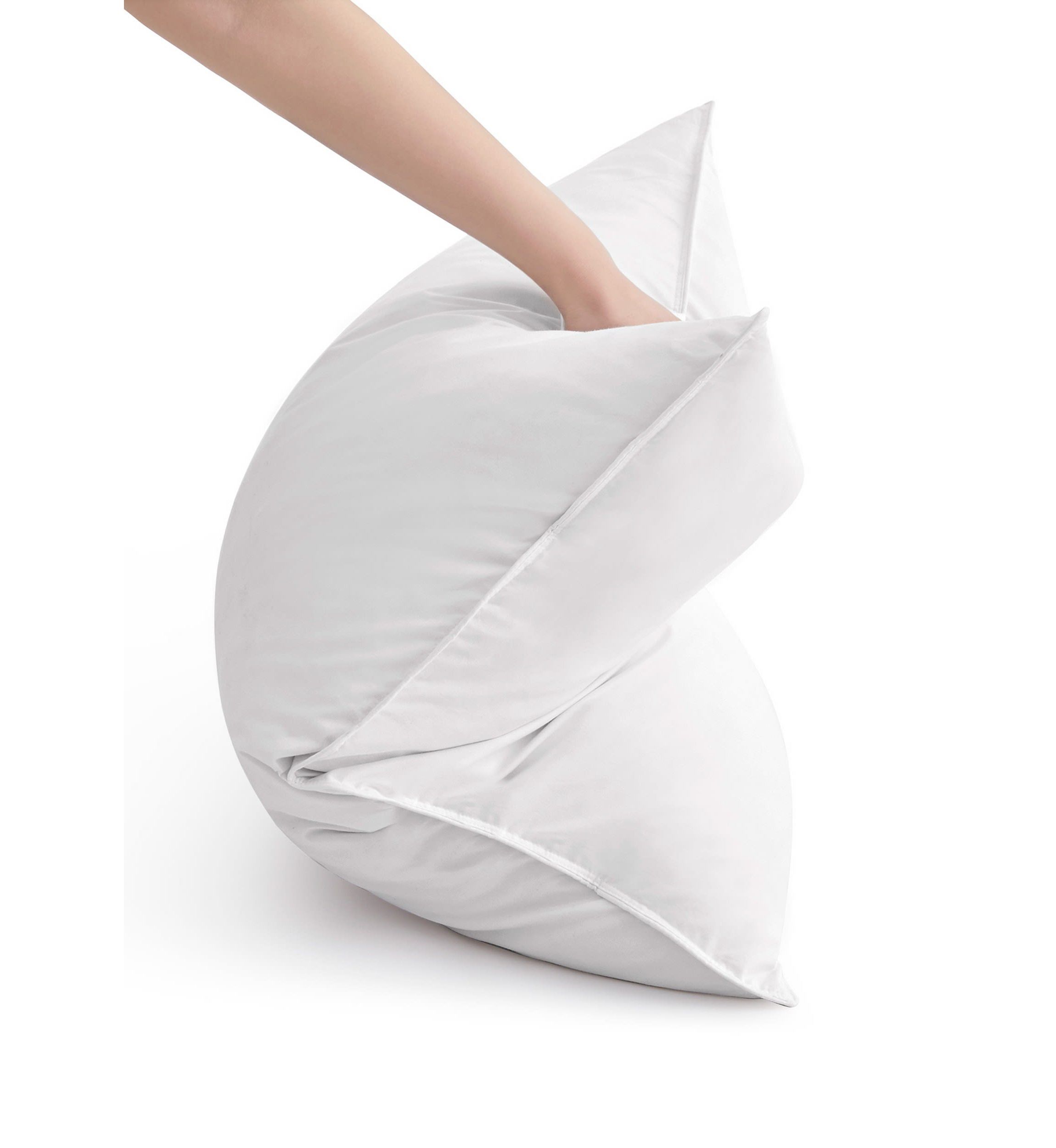White Goose Feather & Down Pillow - Set of 2