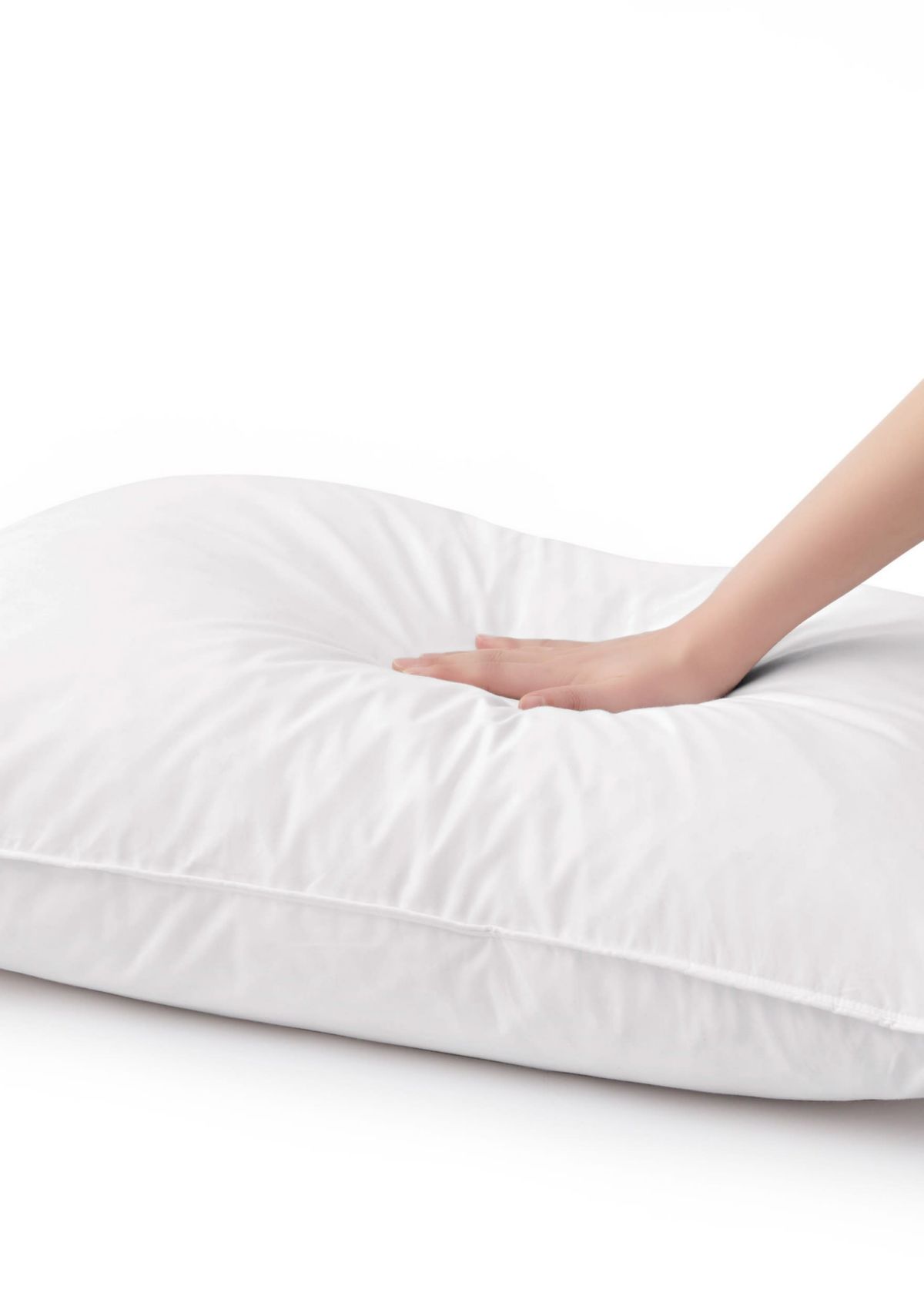 White Goose Feather & Down Pillow - Set of 2