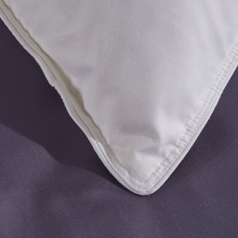 Puredown White Goose Feather and Down Pillow, Queen (Set of 2)