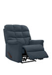 ProLounger Tufted Back Extra Large Wall Hugger Reclining Chair in Plush Low-Pile Velvet