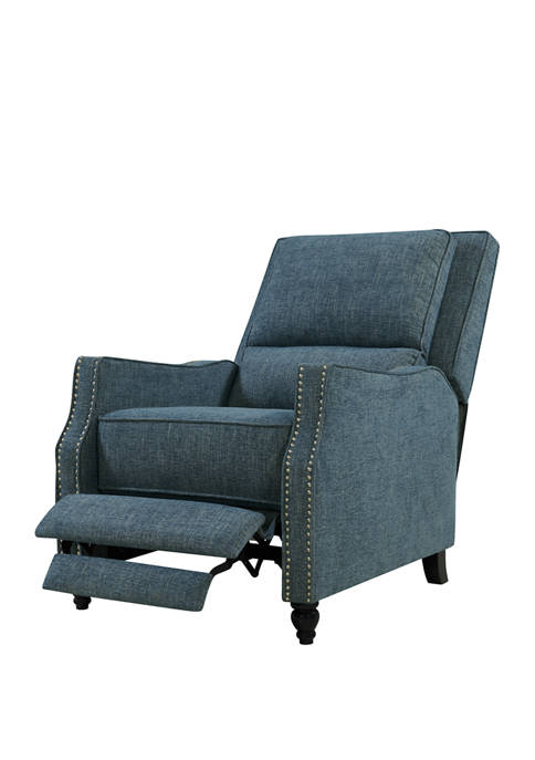 ProLounger Push Back Recliner Chair in Multi-warp Chenille