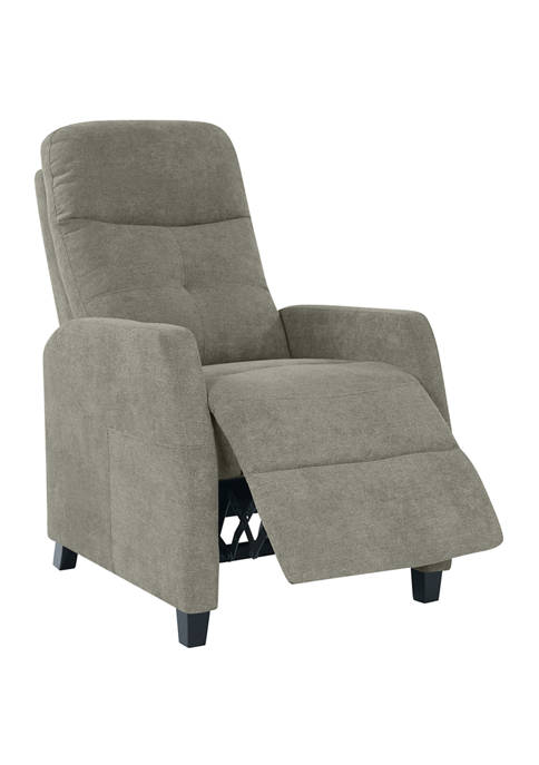 ProLounger Push Back Recliner Chair in Chenille