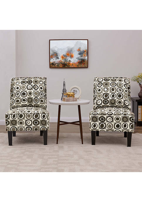 Handy Living Brodee Chair Circles (Set of 2)