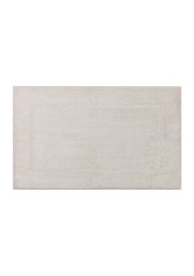 Crown & Ivy Bath Mat Collection, Grey, 24 x 40