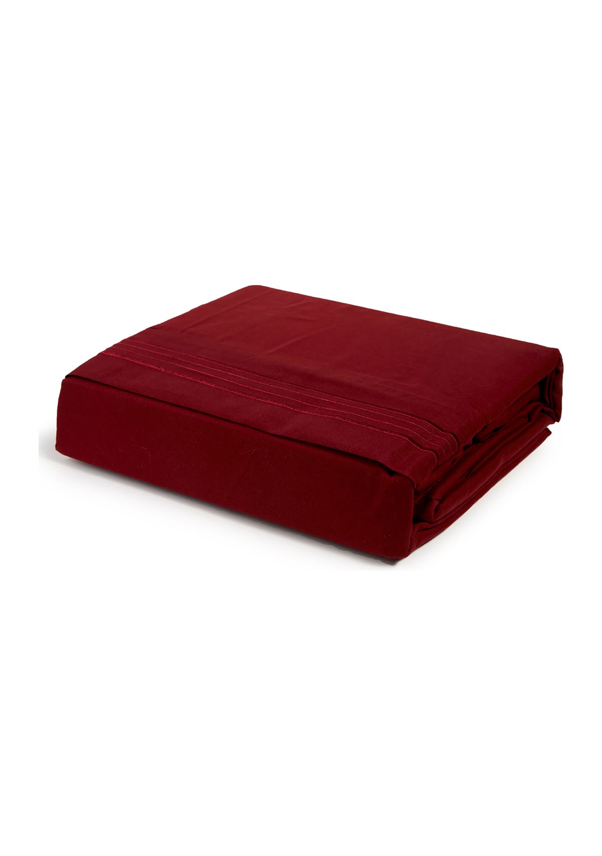 1800 Thread Count Brushed Microfiber Sheet Set with 4 Line Embroidery